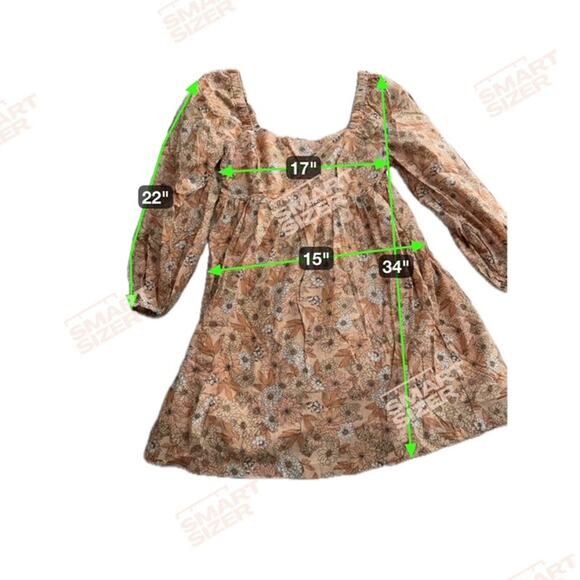 Pink Floral J. Crew Dress Size Medium - Picture 7 of 7